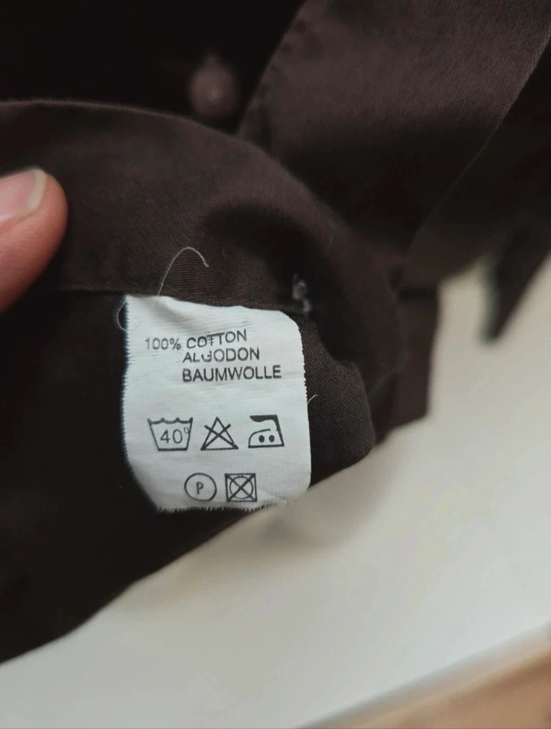 Camisa de mangas longas marrom – photo 6